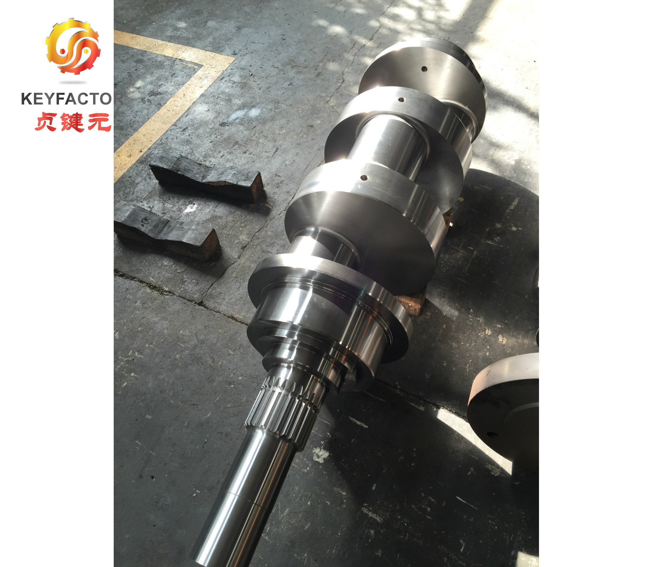 Huge Open Forged Crankshaft